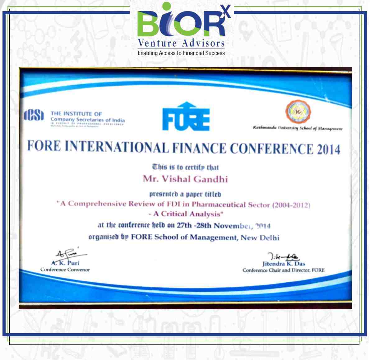 FORE International Finance Conference